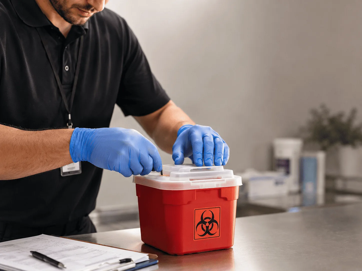 Why choose Sharps Waste Disposal in Tampa, KS